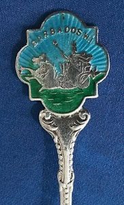 Read more about the article 1930 Barbados Sterling Silver Souvenir Spoon Birmingham England Silversmith