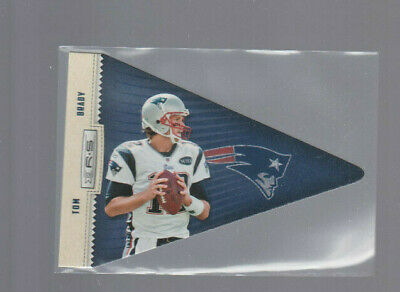 Read more about the article TOM BRADY 2012 ROOKIES & STARS PLAYER PENNANTS DIE CUT