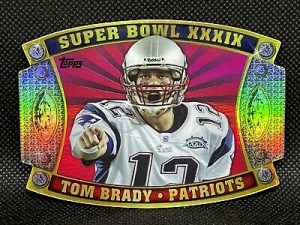Read more about the article 2011 Topps Die Cut Tom Brady Super Bowl Exch Patriots SB 39