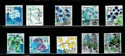 You are currently viewing Japan 2021 Flowers in Daily Life 84Y Complete Used Set of 10